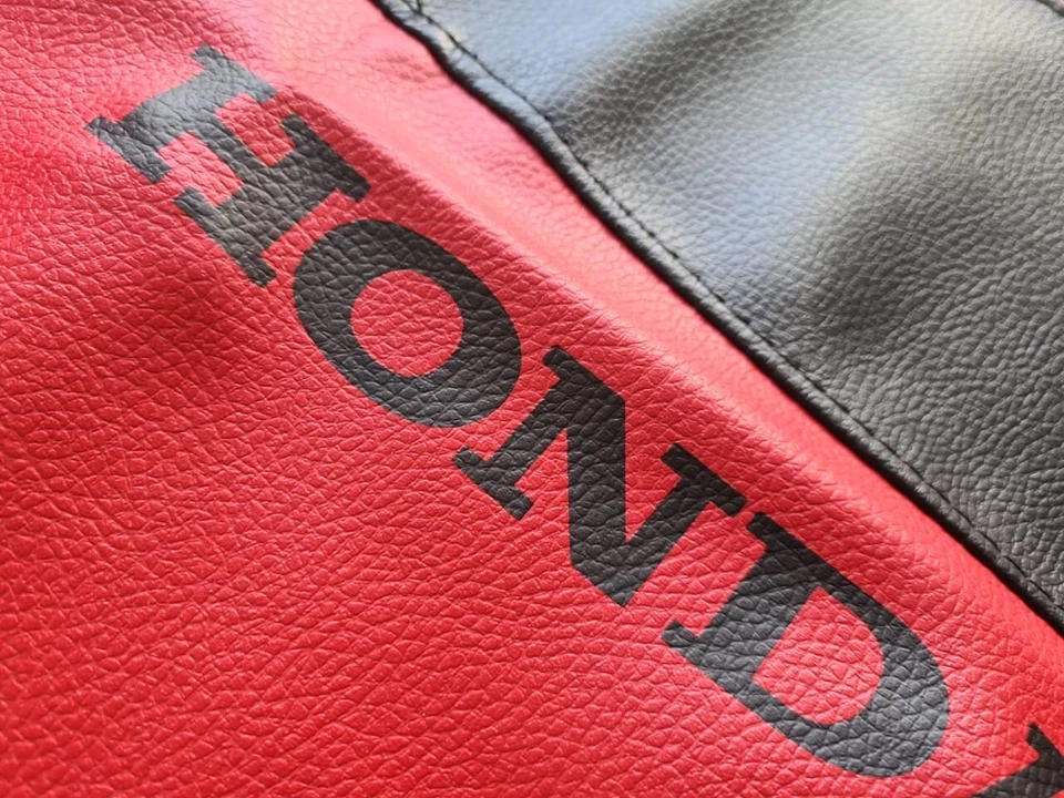 Funda asiento depósito y guardabarros trasero bolsa rojo para honda xr250r xr 250 2000-2003 Foto 4 de 4