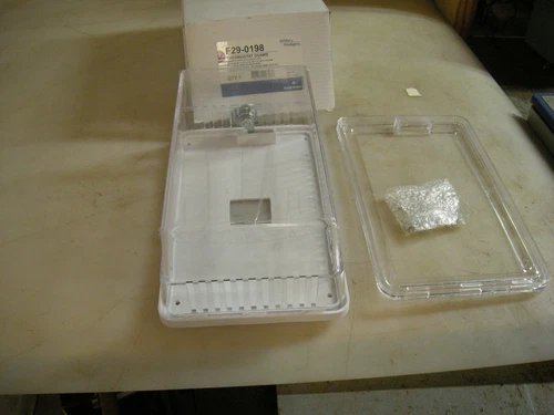 White Rodgers F29-0198 Thermostat Guard Clear Plastic w/keyed Lock