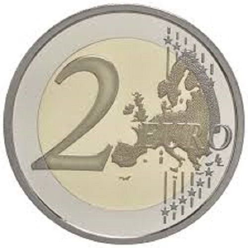SLOVENIA 2 euro 2017 10 years EURO in the Slovenia UNC BIMETALLIC - Picture 2 of 2