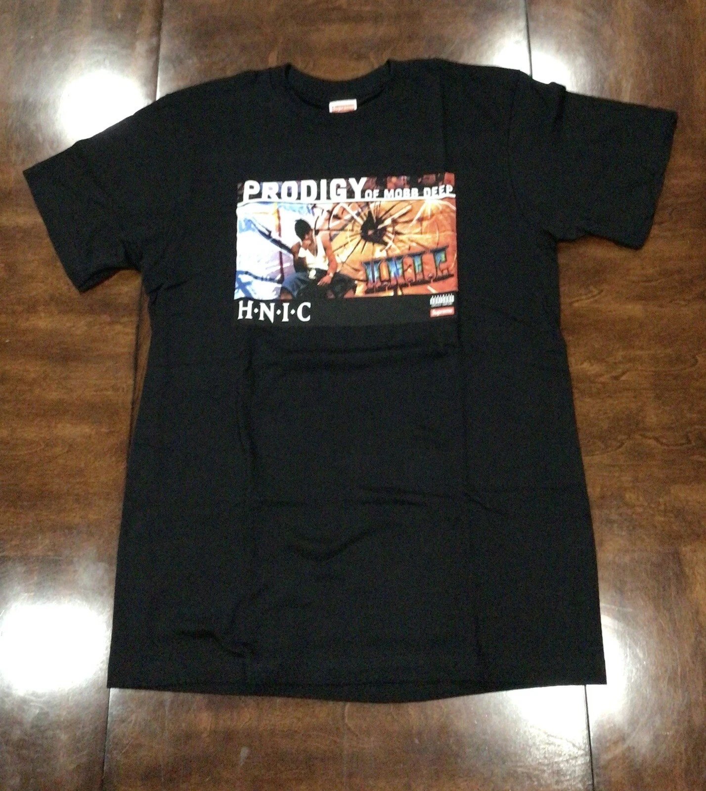 Tee shirt noir Supreme HNIC (Prodigy of Mobb Deep) taille S