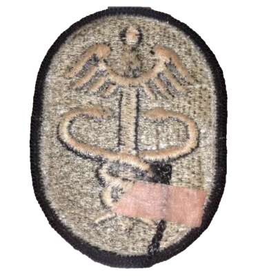 QTY (5) US Army Military Medical Command Shoulder Sleeve Insignia