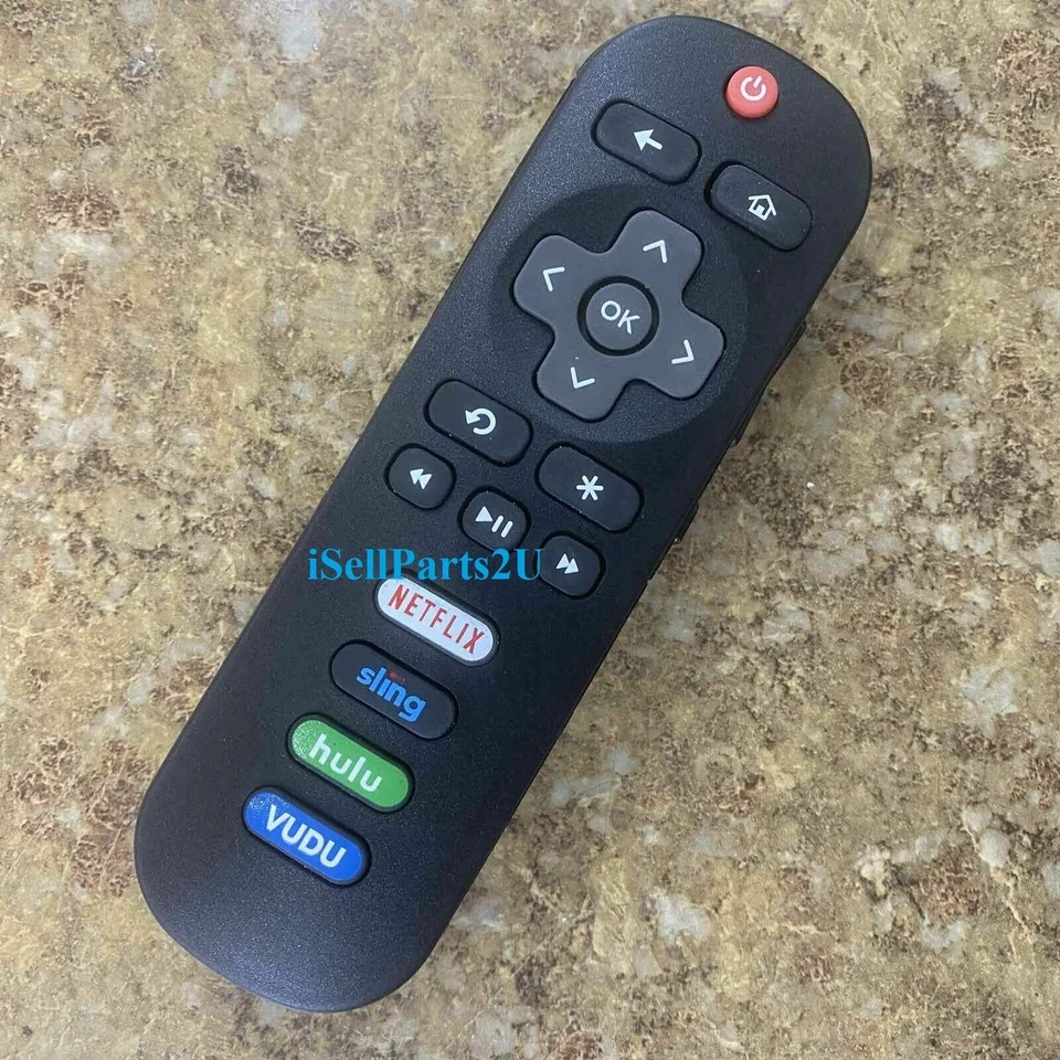 2 x Replacement Remote RC280-01 For TCL ROKU TV Radio Vudu 32FS3700 40FS3750 TCL - Image 2 of 4