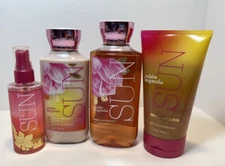 Bath & Body Works Golden Magnolia Sun Lot Shower Gel, Scrub, Lotion & Mist  *JJK
