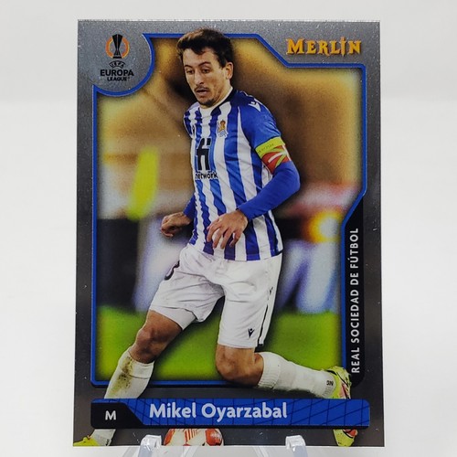 2021-22 Topps Merlin Chrome UEFA #37 Mikel Oyarzabal Real Sociedad de Futbol