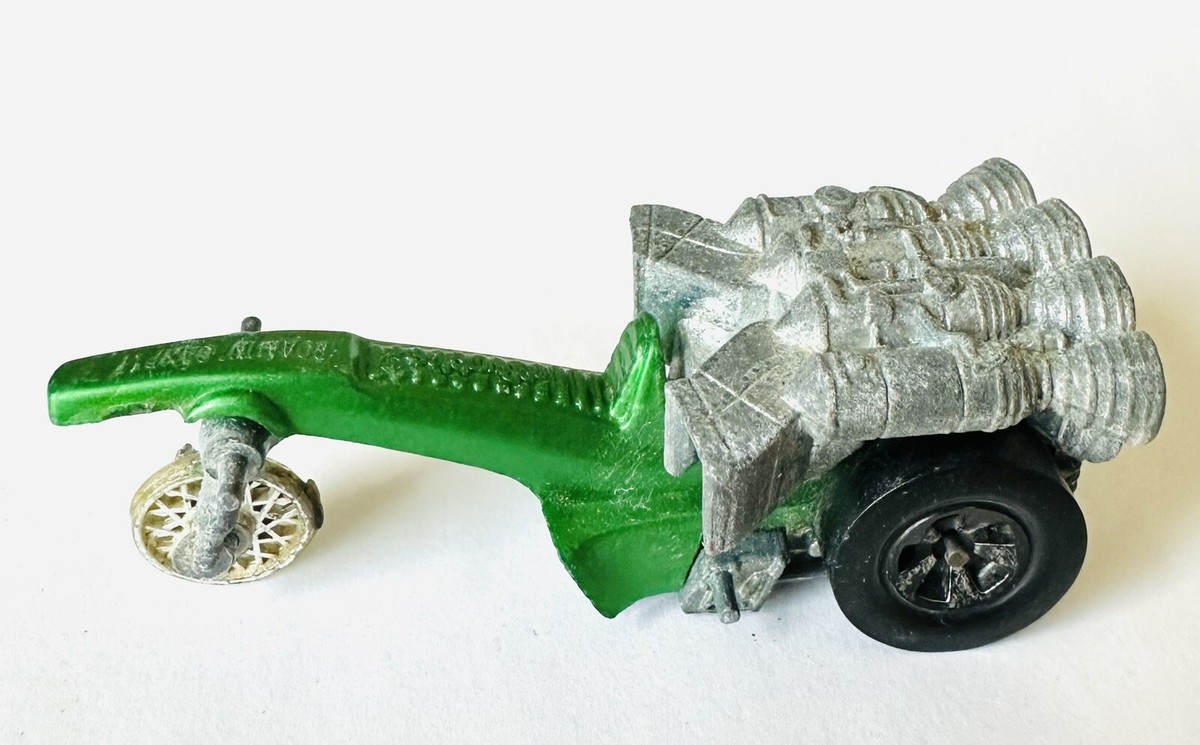 Hot Wheels Rrrumblers 1972 Roamin Candle Green Motorcycle Trike | eBay