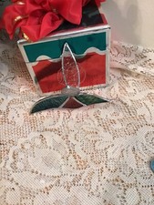 3D stained glass hummingbird Suncatcher Ornament- Hand Crafted
