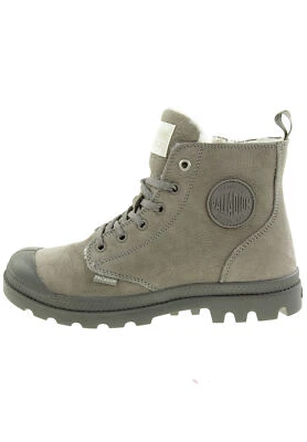 Bottes D'Ankle Pampa Hi Zip WL W Hiver Pour Femmes PALLADIUM 95982 Gris - Photo 1/4