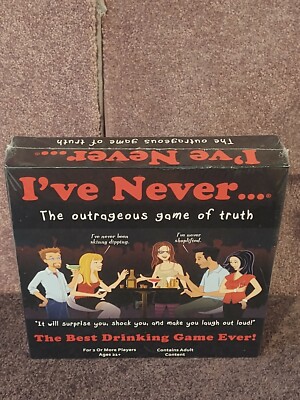 I've Never The Game Of Truth The Best Drinking Game Ever Brand NEW Sealed