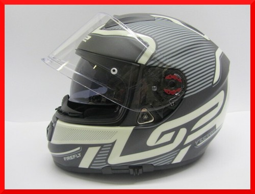 CASCO INTEGRALE PER MOTO SCOOTER LS2 VECTOR FF397 ORION IN FIBRA NERO OPACO  GLOW | eBay