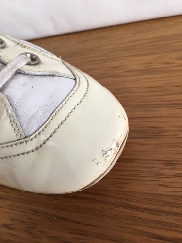 🦋 Womens Tods Leather Casual Lace Up Shoes Sneakers Flats White Size 40 9 Tod's - Picture 4 of 10