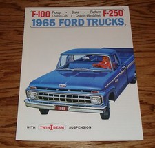 1965 Ford Truck F-100 F-250 Pickup Chassis-cab Sales Brochure 65 1965 Ford Truck F-100 F-250 Pickup Chassis-cab Sales Brochure 65