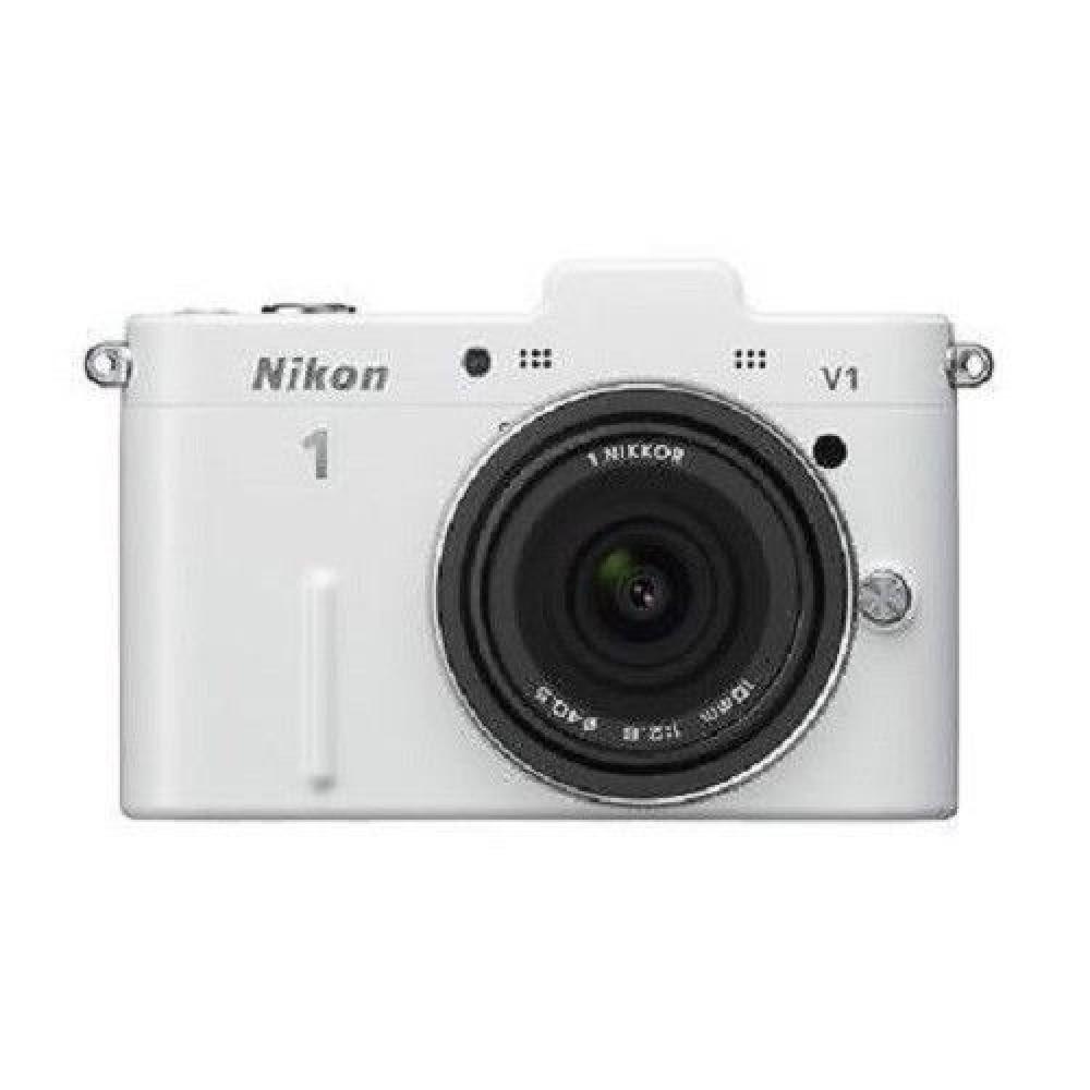 USED Nikon 1 V1 with 10-30mm VR White Excellent FREE SHIPPING | eBay