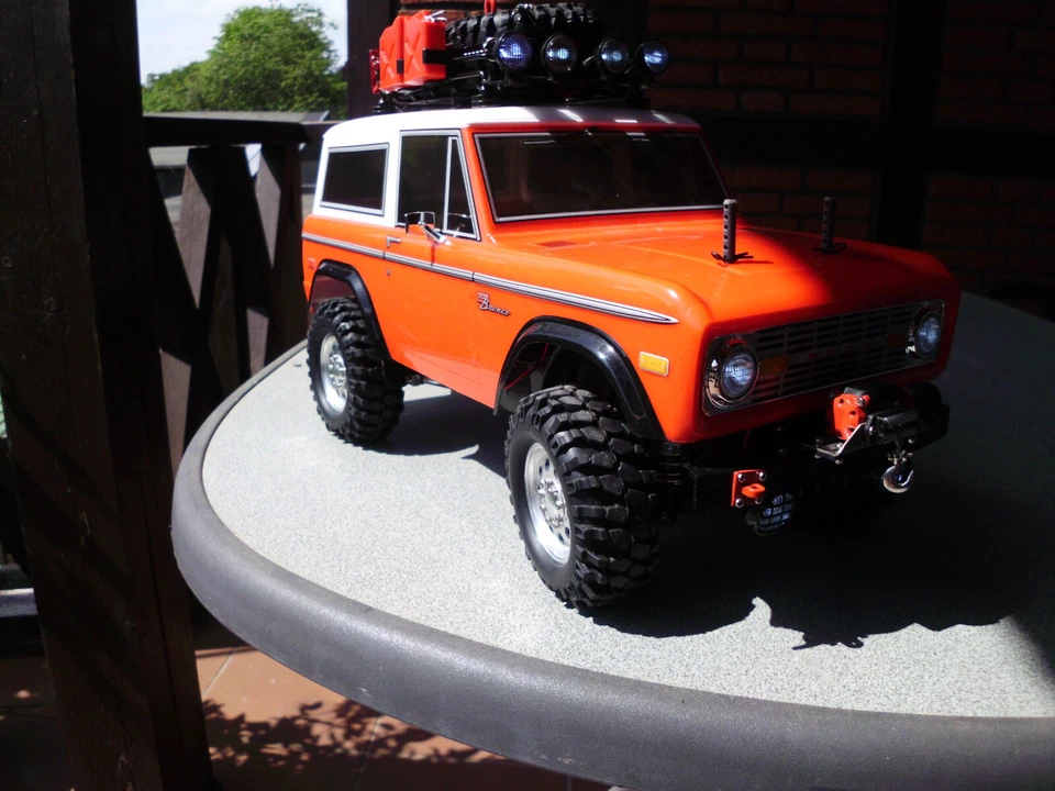Tamiya Ford Bronco CC-01 nur gebaut Crawler UPDATE,  Regler Tuning Kugell. Winde - Bild 4 von 4