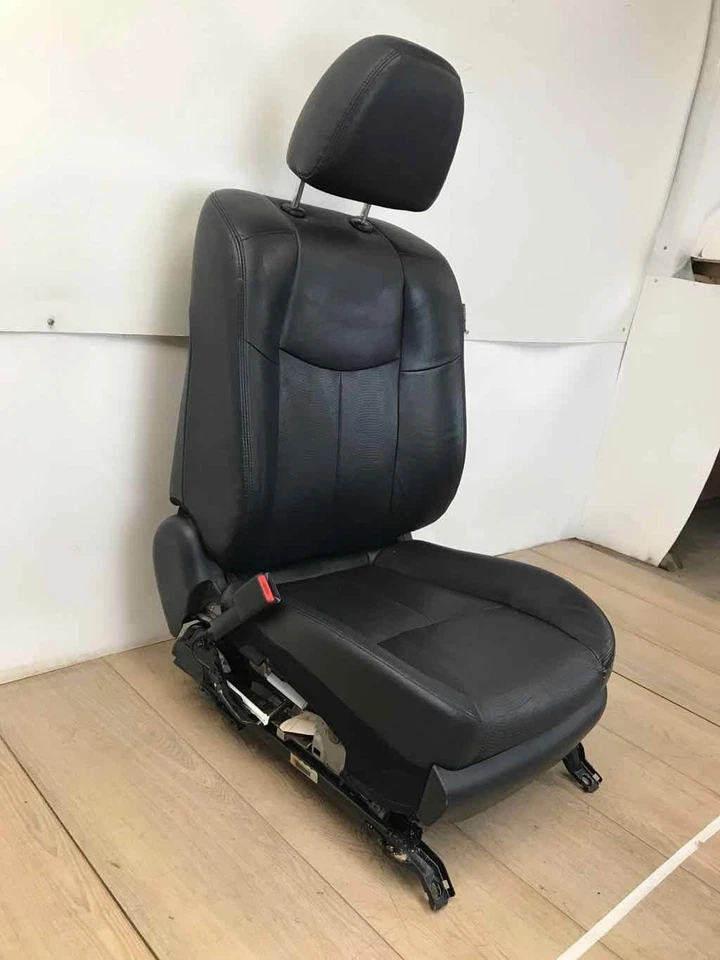 Se adapta a 14-19 INFINITI Q70 Q70L asiento eléctrico conductor delantero cuero negro ver fotos Foto 3 de 4