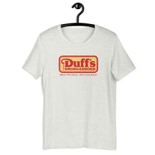 Duff’s Famous Smorgasbord Buffet Unisex Retro T-shirt- Bygone Brand Tee