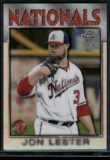 2021 Topps Chrome Ben Baller Edition #86TB-23 Jon Lester 1986 Topps Baseball