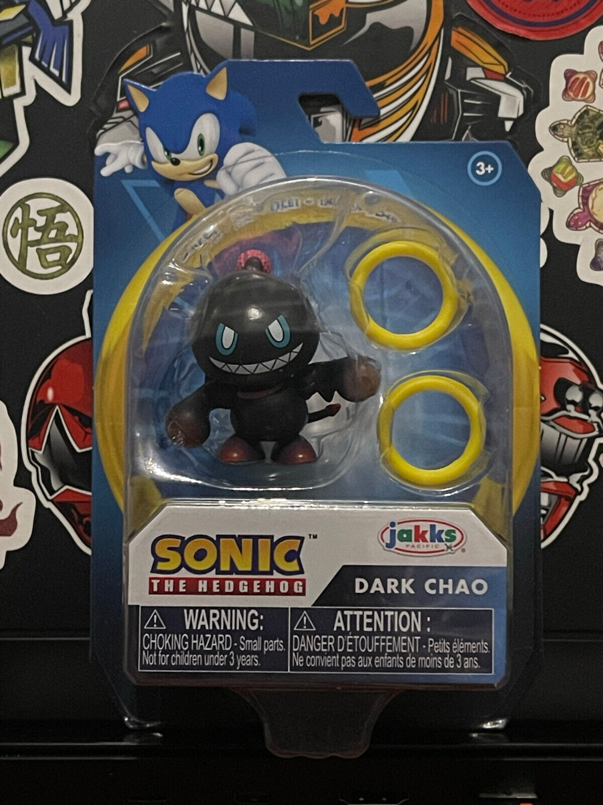  Sonic The Hedgehog 2.5 Dark Chao Mini Action Figure