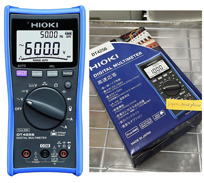 HIOKI Digital Multimeter DT4256 Most Function Allzweck 10A Klemmen NEU