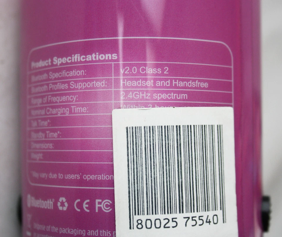 RARO AURICULAR BLUETOOTH I.TECH I.LADY ¡NUEVO COMO NUEVO! Foto 4 de 4