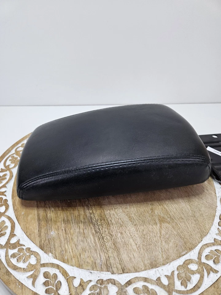 Nissan Máxima 2007 consola central tapa reposabrazos cuero negro OEM Foto 4 de 4