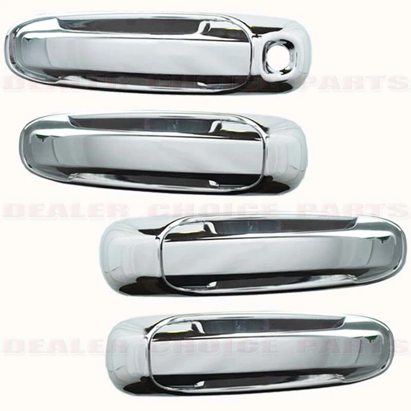Cubiertas cromadas para manija de puerta Dodge Ram 1500 2500 2002-2008 1kh + espejos + puerta trasera Foto 4 de 4