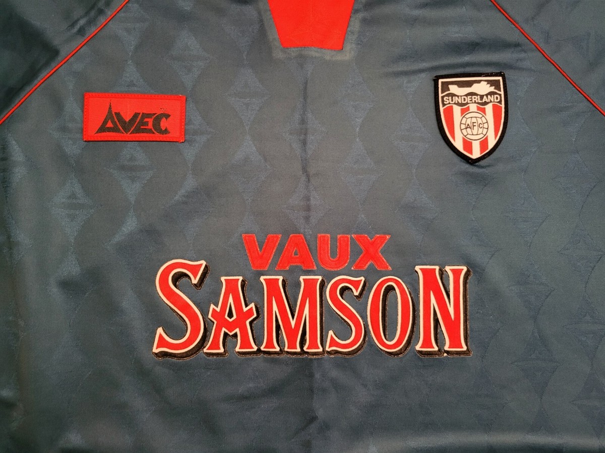 Sunderland 1994 - 1995 Away football Avec shirt size Extra Large