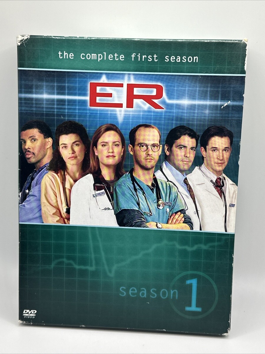 ER - The Complete First Season (DVD, 2003, 4-Disc Set, Four Disc