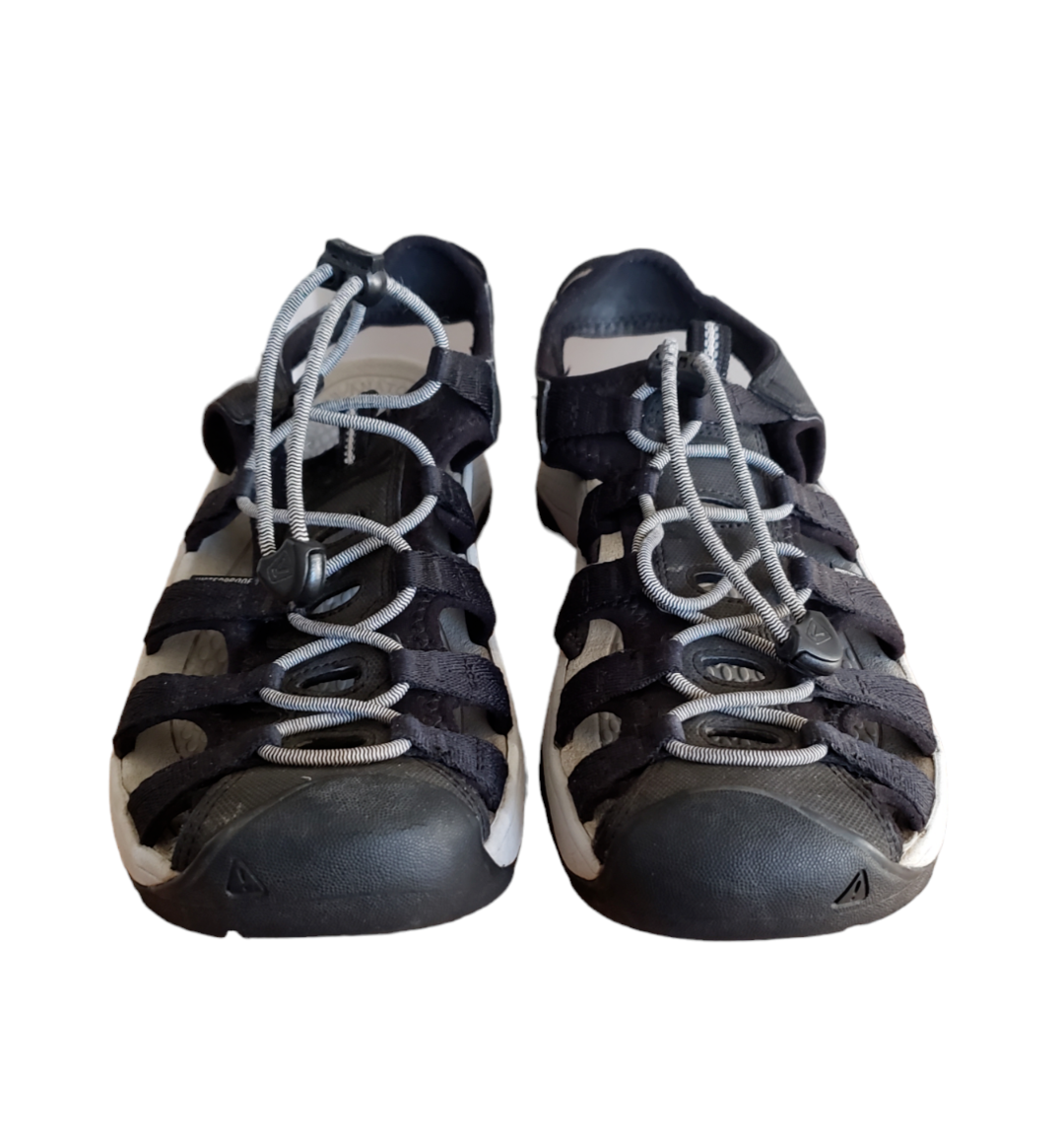 Sandali da escursionismo Keen da donna neri e grigi Astoria West taglia 11