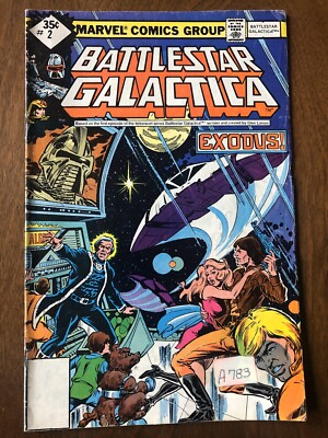 Classic Battlestar Galactica #2 Apr. 1979 Marvel Comics Group | eBay