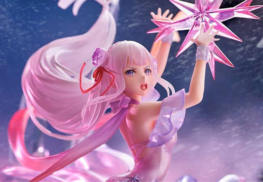 eStream 1/7 エミリア Crystal Dress Ver. Re:Zero] Emilia: Crystal Dress Ver. 1/7 Scale Figure
