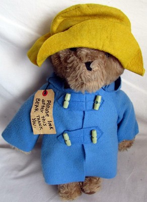 paddington bear eden toys 1975