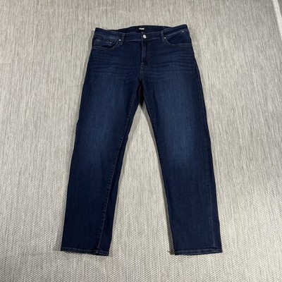 Mavi Premium Jeans Men's 38X32 Dark Wash Blue Stretch Denim Zach Fit Comfort