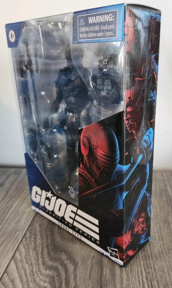 Figura GI JOE Serie Clasificada 6" OJOS DE SERPIENTE 02 con Símbolo Rojo Hasbro Foto 4 de 4