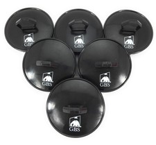 G.B.S Soft Scalp Massage Brush for Women and Men, Black, Pack of 6 6black