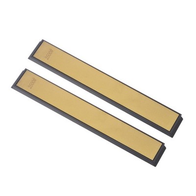 Diamond Sharpening Stone, 2500 Grit 6'' x 0.8'' Total Size Titanium Coated 2Pcs