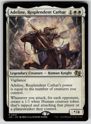 Adeline, Resplendent Cathar (Anime) Normal R Foundations Jumpstart 57 NM
