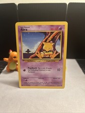 Pokémon TCG Abra Base Set Unlimited Common Card 43/102 WOTC LP