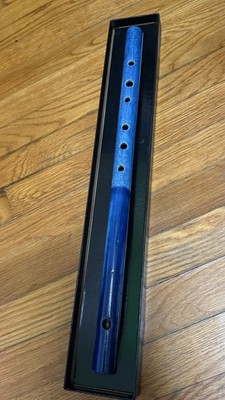 Irish Flute With Two Diffrent Blue Colors