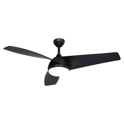 Vaxcel Lighting F0091 Odell 52" 3 Blade LED Indoor Ceiling Fan - Black - Picture 1 of 12