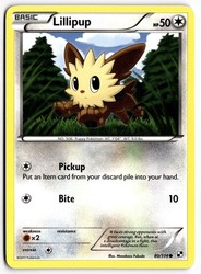 Lillipup 80/114 Black & White Common