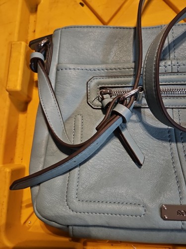 Bolso Bandolera Rosetti Suave 100% Poliuretano Bolsillos con Cremallera, Profundo Como Nuevo - Imagen 13 de 13