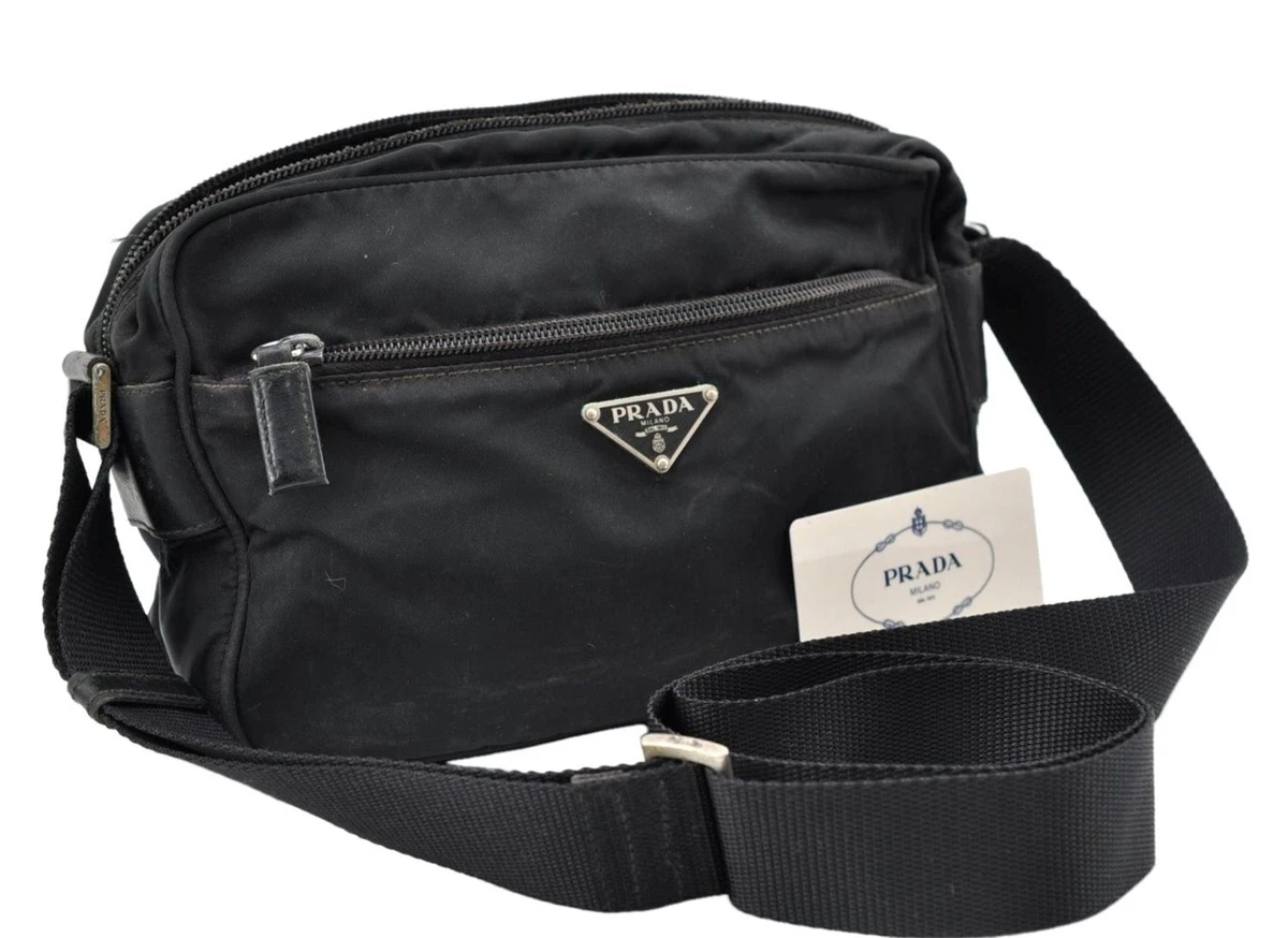 PRADA Crossbody Black Bags & Handbags for Women for sale | eBay