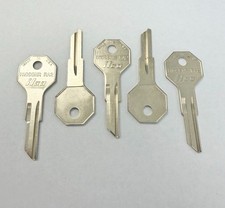 Qty (5) American Motors AMC Ilco H1098NR RA2 Ignition Key Blanks Rambler Nash