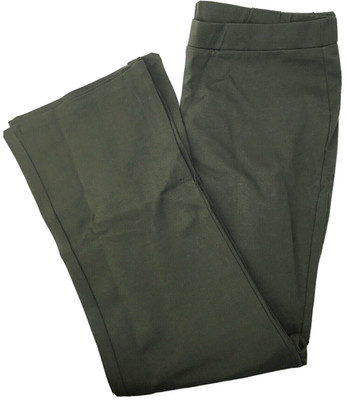 Slinky  Brand Women's Solid Knit Harem Pants Spring Olive XL