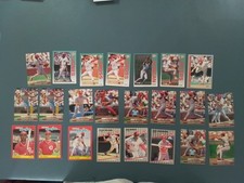Cincinnati Reds- 23 Card Fleer Lot - Concepcion, Myers, Duncan, Franco