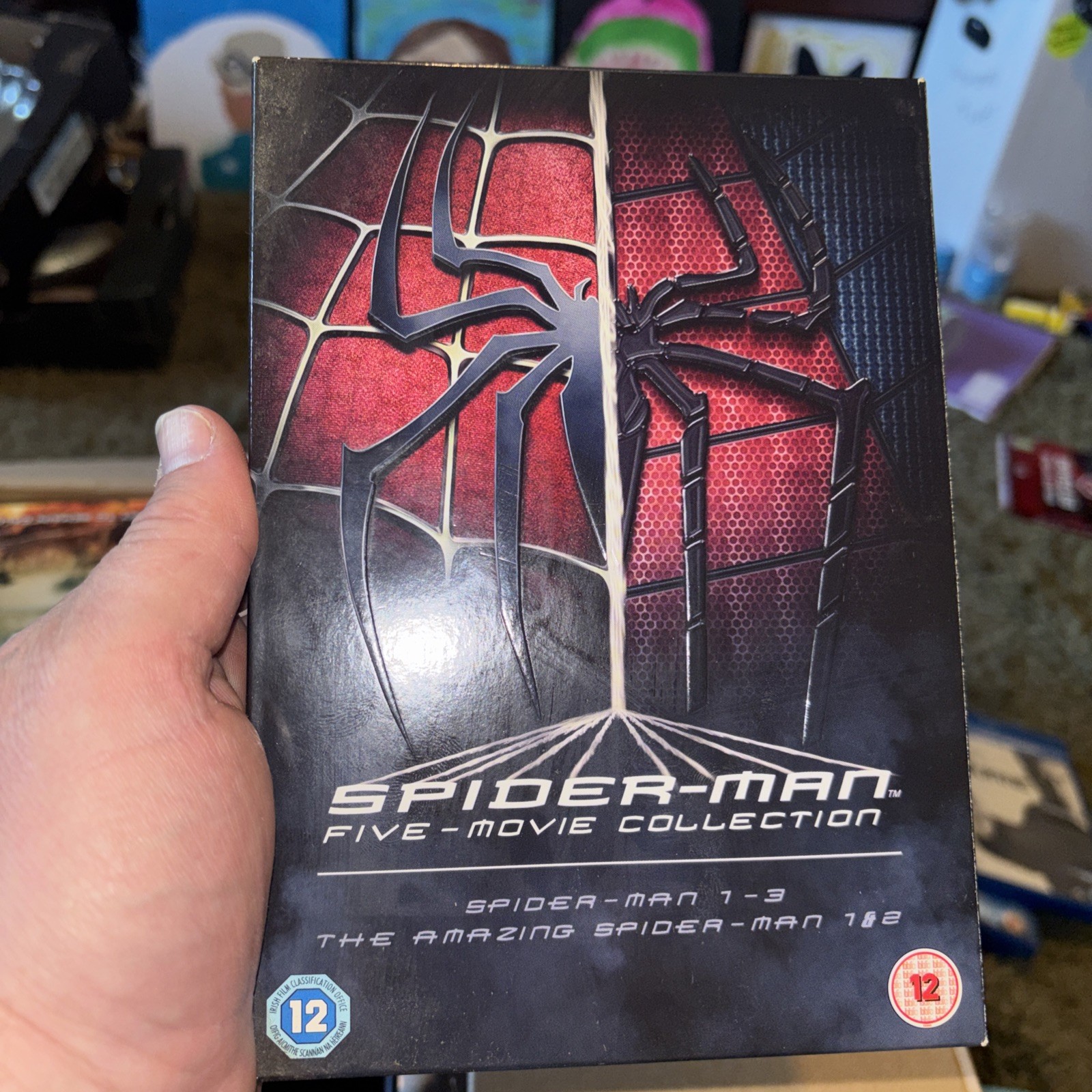 Spider-Man Five-Movie Collection DVD |  1–3 & The Amazing Spider-Man 1 & 2