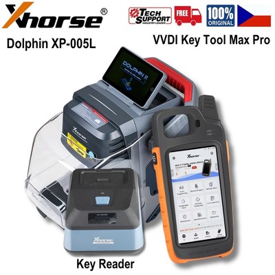 Xhorse Dolphin XP-005L C.utting Machine & VVDI K.ey Tool Max Pro & K.ey Reader