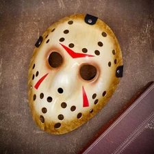 Halloween Makeup Ball Thickened Jason Mask Cosplay Funny Full Face Male Mask