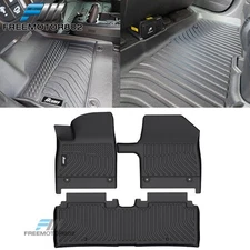 Fits 22-24 Kia EV6 All Weather 3D Molded Floor Mats 1st 2nd Row Carpet Liner TPE