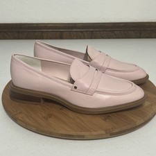 Franco Sarto Edith 2 Women's Penny Loafers Light Pink Leahter Size 8.5 M New